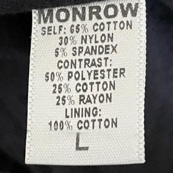 Monrow Revolve Lace Floral Moto Jacket L Black Asymmetrical Zip Stretch - Picture 7 of 8